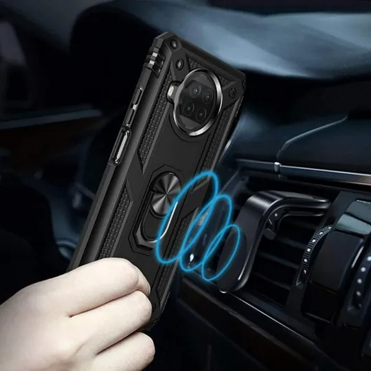 Ударопрочный чехол Serge Ring for Magnet для Xiaomi Mi 10T Lite / Redmi Note 9 Pro 5G З аукціону