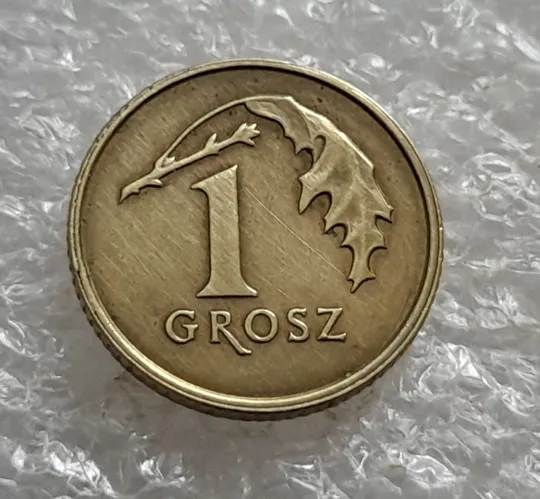 (6863) 1 грош 2018 Польща, Польша, Polska З аукціону