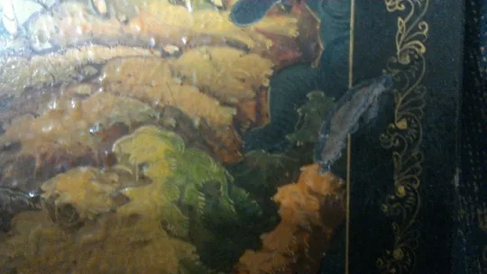 Шкатулка Палех З аукціону