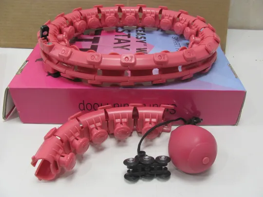 Bestlsy Smart Weighted Hula Hoop для схуднення дорослих, 28 знімних вузлів і м’яч, що автоматично обертається на 360 градусів(13) Ціна