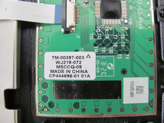 номер0158-2 Кришка панель палмрест тачпад для FUJITSU LIFEBOOK E781 E782 оригінал Недорого