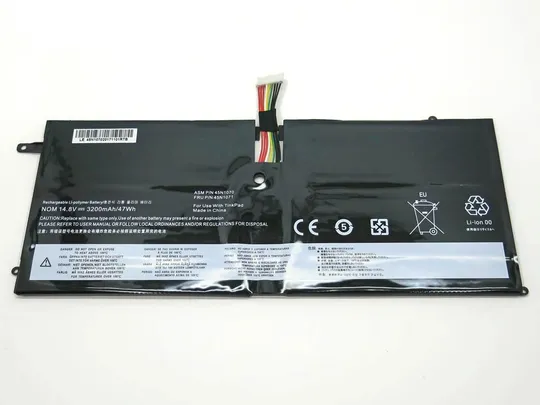 Аккумулятор 45N1070 для Lenovo ThinkPad X1 Carbon Gen1 3444, 3448, 3460, X1C (45N1071) (14.8V 3200m Ціна