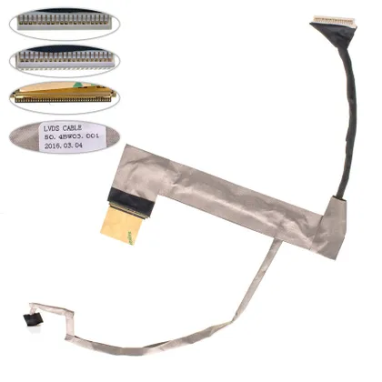 фото, Шлейф матриці для ноутбука ACER (AS: 4332, 4732, EM: D525, D725), LED, роз'єм під камеру (50.4BW03.001)