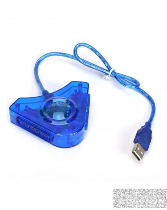 Адаптер, переходник usb на ps2, переходник контроллеров playstation 2 и 1 на usb 2в1 Недорого
