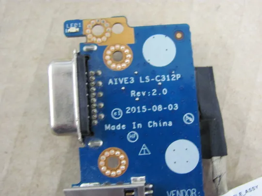 59-27 плата  VGA SD AUDIO AIVE3 LS-C312P NBX0001RF00 DC020025700 для Lenovo E31-70 E31-80 оригінал Продаж