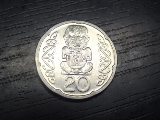20 центів Нова Зеландія 2006 магнітний Ціна
