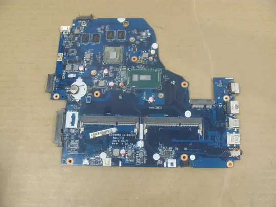 номер0144-3 материнська плата,Mainboard,Материнка,Основна плата,Системна плата,Плата системи A5WAH LA-B991P SR23W  I7-5500U для Acer Aspire E5-571G E5-571оригінал Ціна