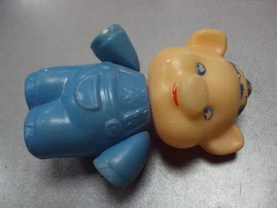 Игрушка детская свинка поросенок пластик ссср №10304 Продаж