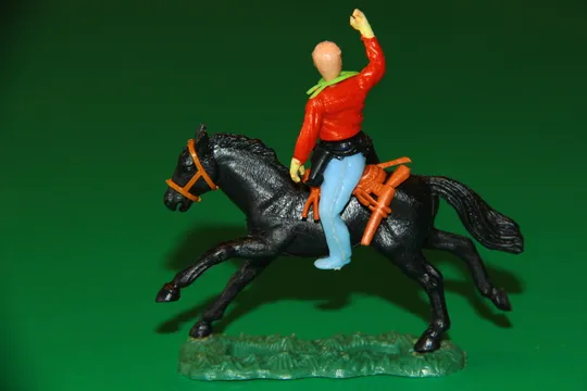 Купити свопет ковбой на коні 50-52мм Гонконг