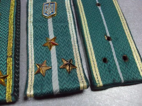 милитария погоны пограничник украина лот 2 пары №2621 Де купити