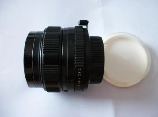 Купити Объектив Гелиос-44М-4, М-42, редкий, с переключателем, светофильтра Нет, задняя крышка, чистые линзы