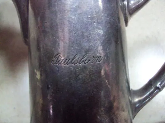 Купити Чайник кофейник 0,55л и сливочник молочник paulsborn b.bohrmann 16 frankfurt a/m nachfolger №849,140