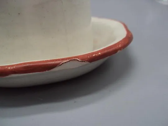 Масленка пионерия агитация фарфор Тверская губерния Калинина размер 10х15,5х11,5х8,3 см №13601 Недорого