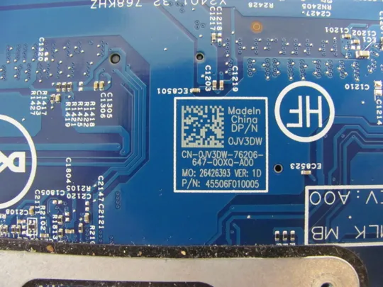 381-20 материнська плата РОБОЧА  JM7HC 0JV3DW SR23Y  i5-5200U для DELL Latitude 13 3350 P47G  оригінал в Україні
