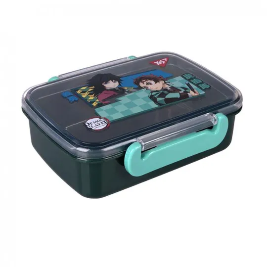 Ланч-бокс YES Demon Slayer 708273 420 мл зеленый Ціна