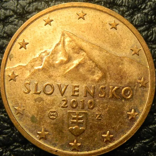 2 євроценти 2010 Словаччина Ціна