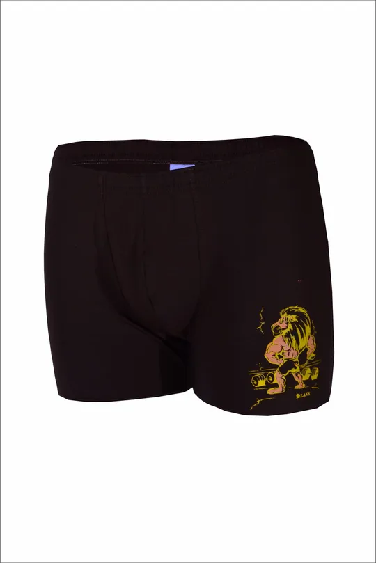 Чоловічі труси шорти подовжені транки Lans Лев 06/012 шоколад L Ціна