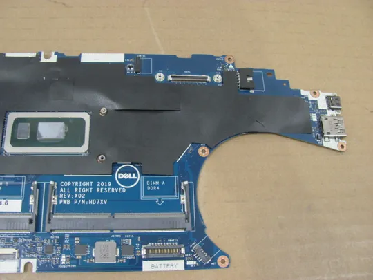 863-5 материнська плата FDW50 LA-J381P SRGKY i5-10210U  для Dell Latitude 5510  оригінал Де купити