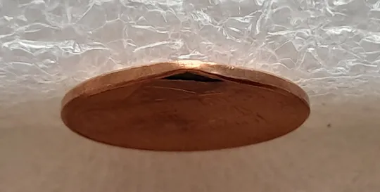 (8205 ря) 1 цент 2019 D США (з дефектом) Недорого