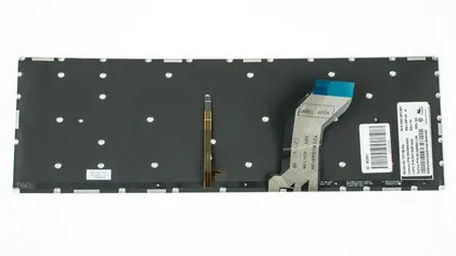 фото, Клавіатура для ноутбука LENOVO (IdeaPad: Y700-15), rus, black, без фрейма, підсвічування клавіш(оригінал)