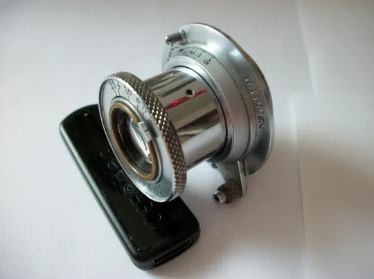 Объектив Фэд 1:3.5,  f=50mm , M39, No- 001171 -Цена-мин Ціна