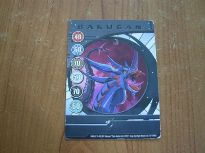 фото, Картка BAKUGAN