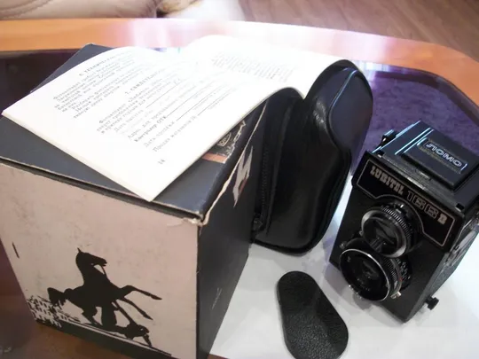 Фотоаппарат Любитель-166В,  полный комплект, инструкция-паспорт.  Как Новый с магазина СССР Ціна