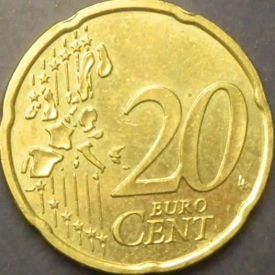 Купити 20 євроцентів 2002 D Німеччина