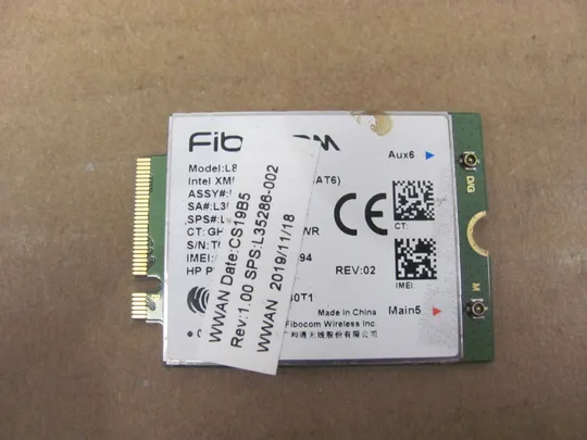 790-17 4G Модем Fibocom L830-EB  L35113-001 для  HP Elitebook 745 840 G6 G5 оригінал З аукціону