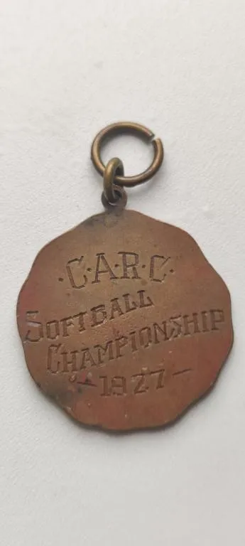 1927 год нечастая медаль Чемпионат по софтболлу США, хорошее состояние sb546 Де купити