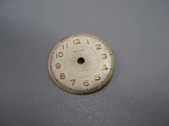 Купити Циферблат металл Весна 17 камней для женских наручных часов диаметр 19 мм №14599