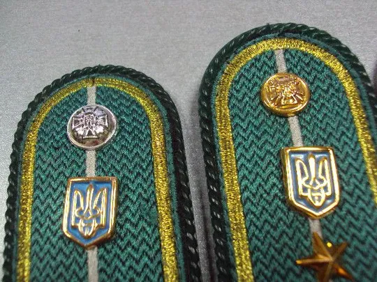 милитария погоны пограничник украина лот 2 пары №2621 З аукціону