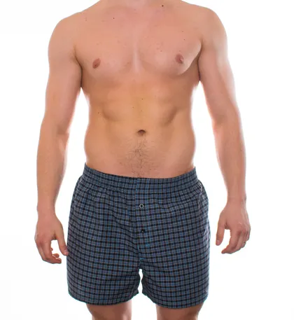 фото, Чоловічі труси боксери сімейні сандарт Bono МБ 500307 сірі розмір 48 M 52