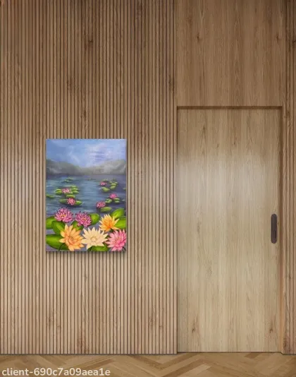 фото, Картина «Біла лілія»