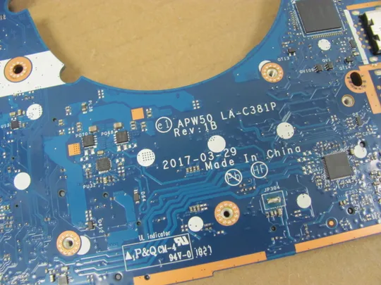 802-7 материнська плата APW50 LA-C381P 848221-001 SR2FU  i7-6820HQ  для HP Zbook 15 G3 G4 оригінал Торговий майданчик