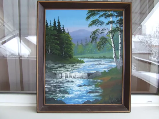 Закарпатская школа  Ердели Бокшая  МИКИТА В. .  раз.70х55 см.     также много другого. На торгах