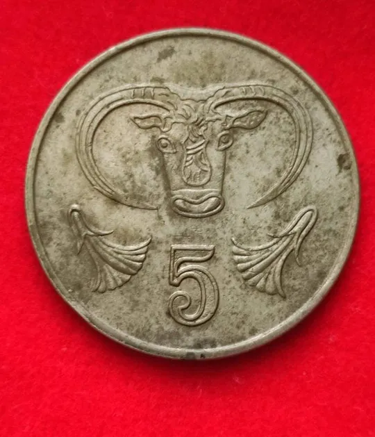 5 центов 1992 года Кипр монета bt886 Ціна