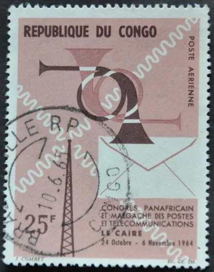 фото, Конго Телекоммуникации 1964