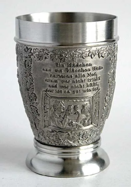 Купити Олов&#039;яний келих Вино 450 мл Zinn95% Німеччина