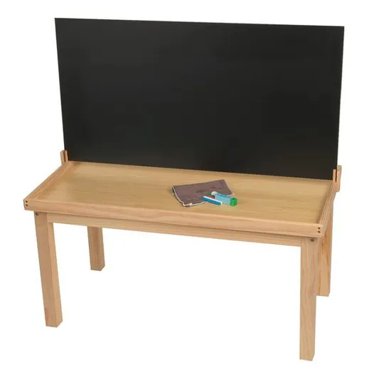 Купити Деревянный детский столик 2в1 для пинг понга и рисования MD 1932 107-54-55, сетка, мячи, ракетки, д