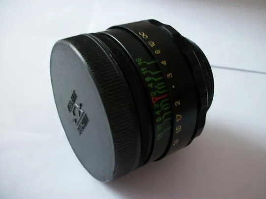 Объектив Гелиос-44-2 , М-42 [передняя крышка] состояние как нового. объектива, No-83421863. Цена-мин З аукціону