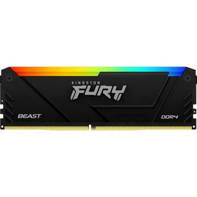 Модуль памяти для компьютера DDR4 8GB 3600 MHz Beast RGB Kingston Fury (ex.HyperX) (KF436C17BB2A/8) Ціна