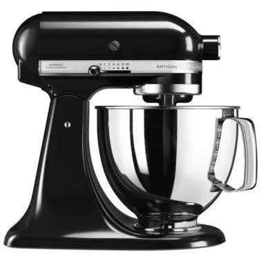 Миксер планетарный KitchenAid Artisan 5K45SSEOB 300 Вт черный Ціна