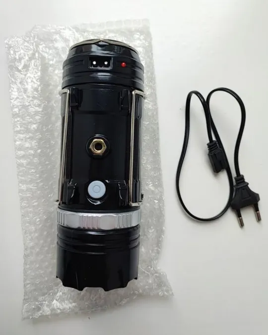 Кемпінговий ліхтар gsh-9688 black  (сонячна панель) Недорого