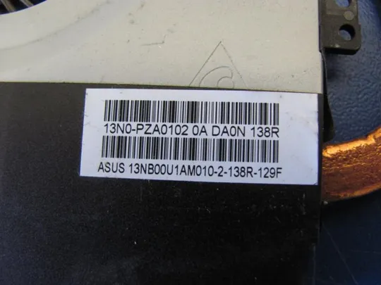 Купити №46-10 система охолодження 13N0-PZA0102 для ASUS X550C оригінал