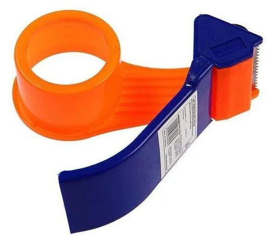 Диспенсер-пистолет для канцелярского скотча 16*6*8 см ширина лезвия 5 см Характеристики