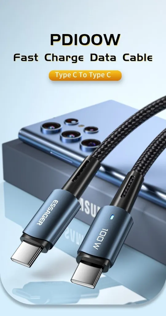 Купити 1м Essager швидкісний Fast Charging кабель для телефону