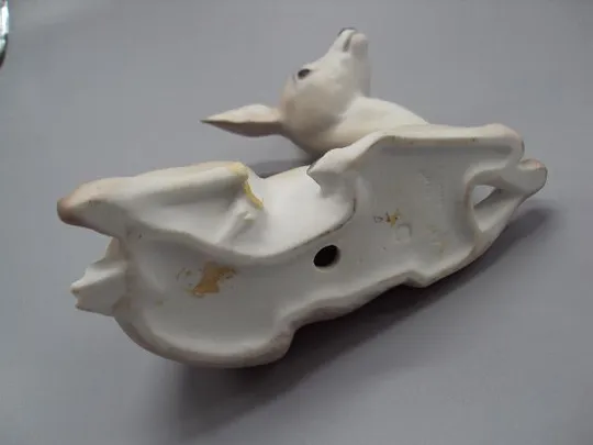 Фигура фарфор статуэтка олень Испания LLADRO олененок высота 16 см под реставрацию №452п Де купити