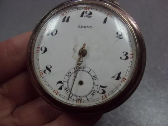 Купити Карманные часы Servo длина 6,5 см, диаметр 5 см не на ходу №11933