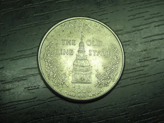 1/4 долара 2000 P США Меріленд Ціна